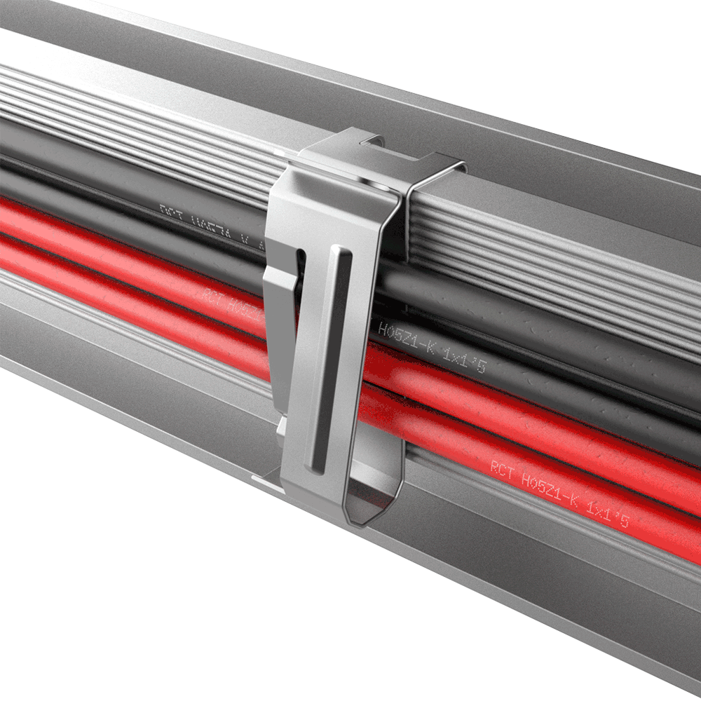 Clips pour profilé structurel*