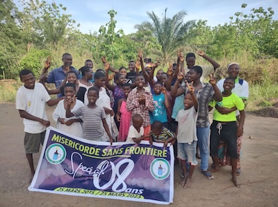 Don au projet Miséricordie sans frontière (Togo)