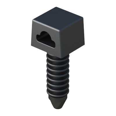 Notre embase pour colliers se fixe dans un trou préfait. La forme de tête lui permet de passer des colliers pour tenir des câbles, des fils, des tubes, etc... Choisissez le collier qui vous convient le mieux dans notre famille MB. Cette embase convient pour la fixation de matériaux divers.<br>Le matériau HDPE (polyéthylène haute densité) contient un additif qui protège des UV.